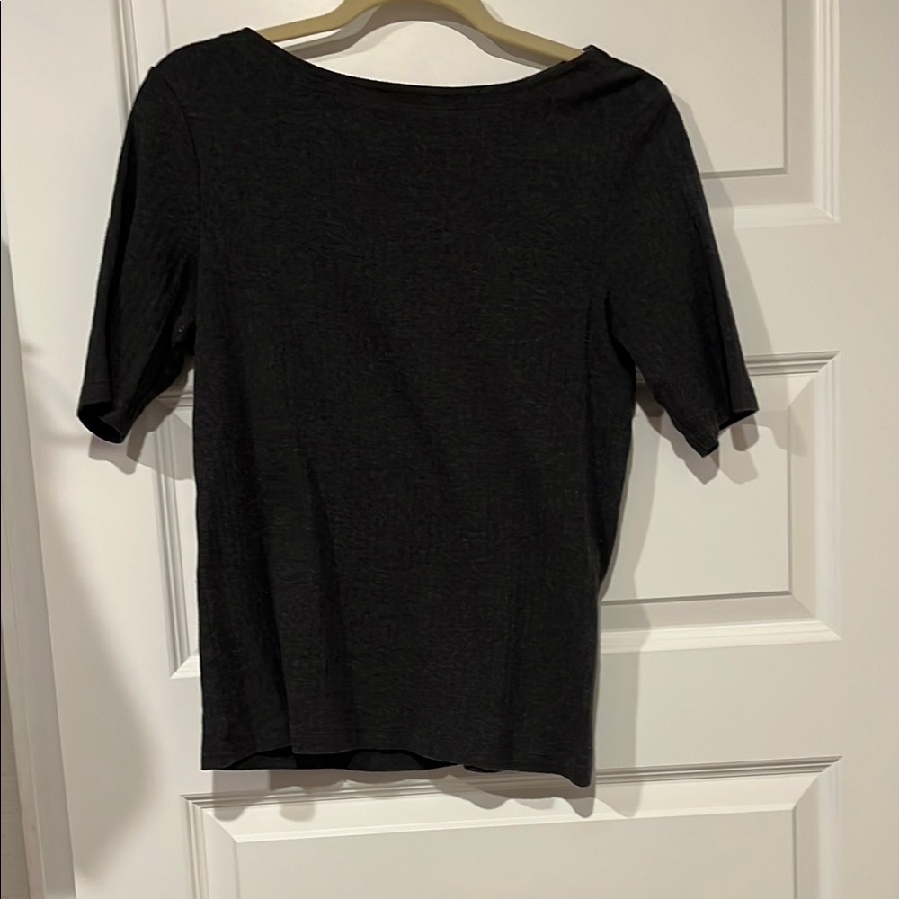 Heather Grey Women's Top